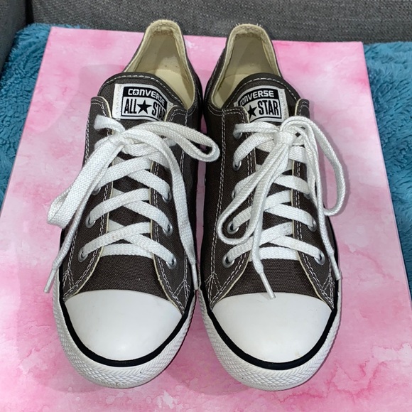 Converse Shoes - Women’s Converse Dainty Chuck Taylor Charcoal 8